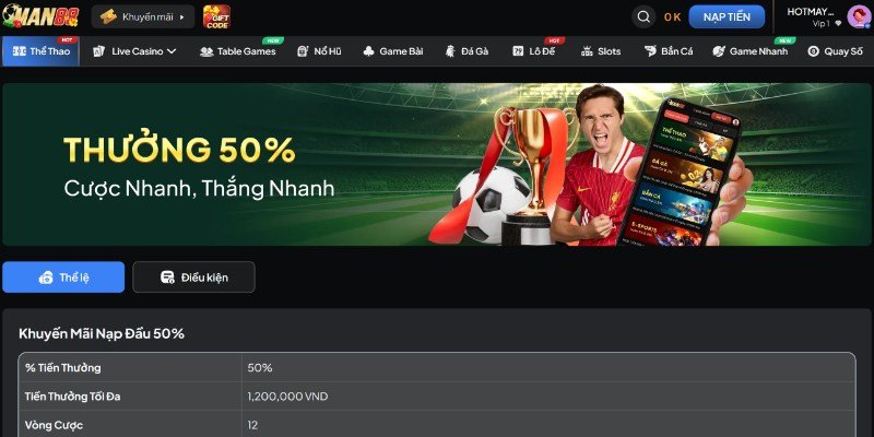 Khuyến mãi sau khi đăng ký Man88 mang lại nguồn vốn đáng kể